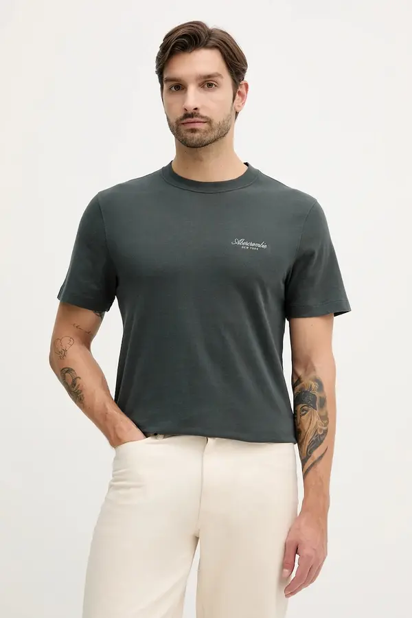 Abercrombie & Fitch Pamučna majica Abercrombie & Fitch 3-pack