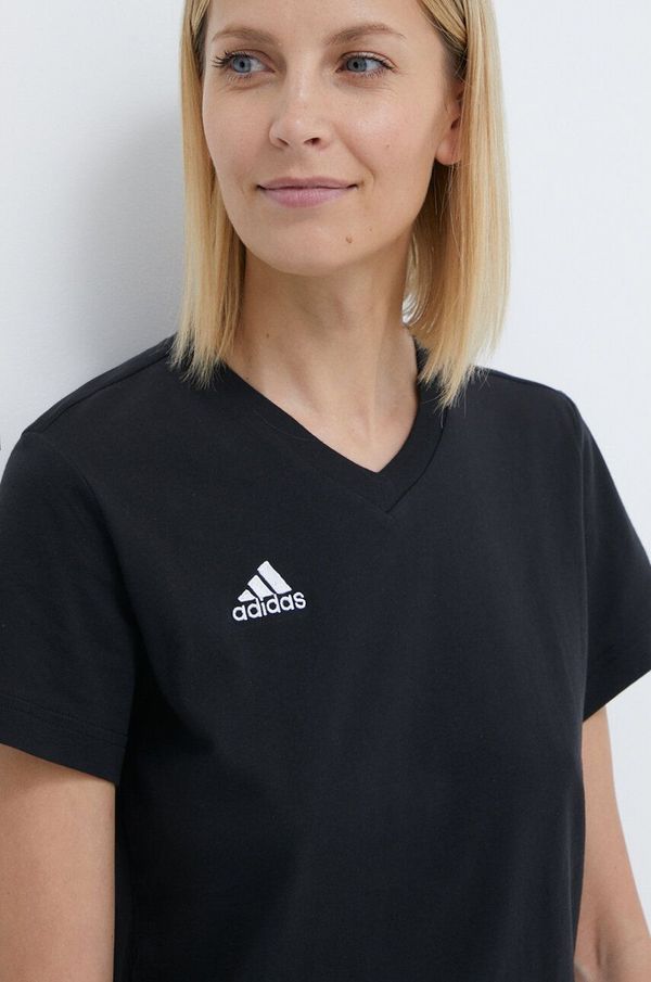 adidas Performance Pamučna majica adidas Performance HC0438 boja: crna
