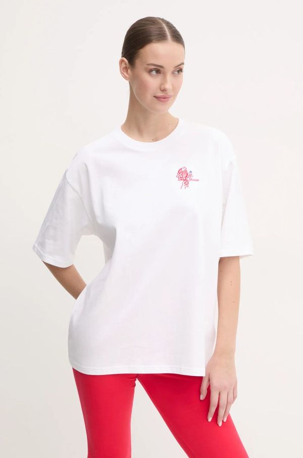 adidas Pamučna majica adidas W C PHOTO TEE za žene, boja: bež, JN9091