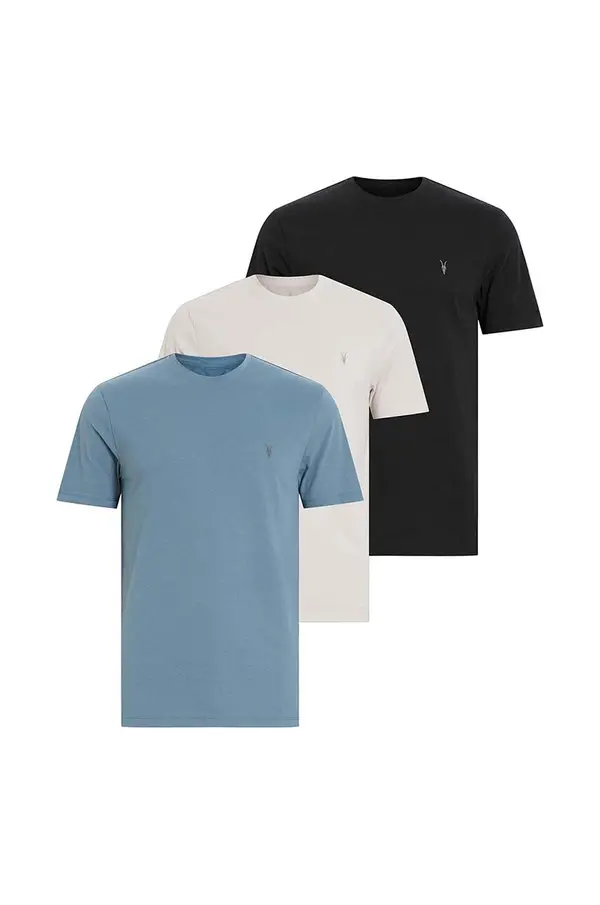 AllSaints Pamučna majica AllSaints BRACE 3-pack