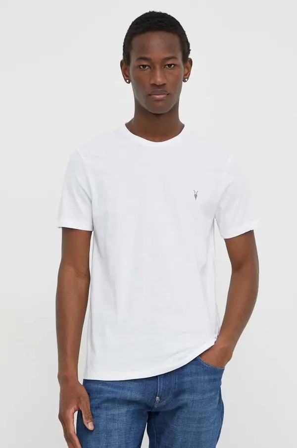 AllSaints Pamučna majica AllSaints BRACE SS CREW 3-pack