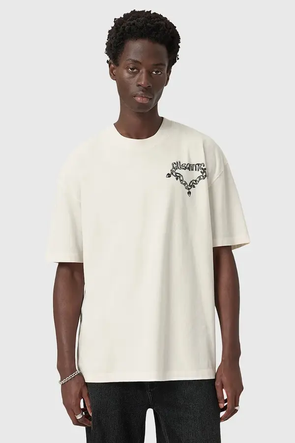 AllSaints Pamučna majica AllSaints DRIP