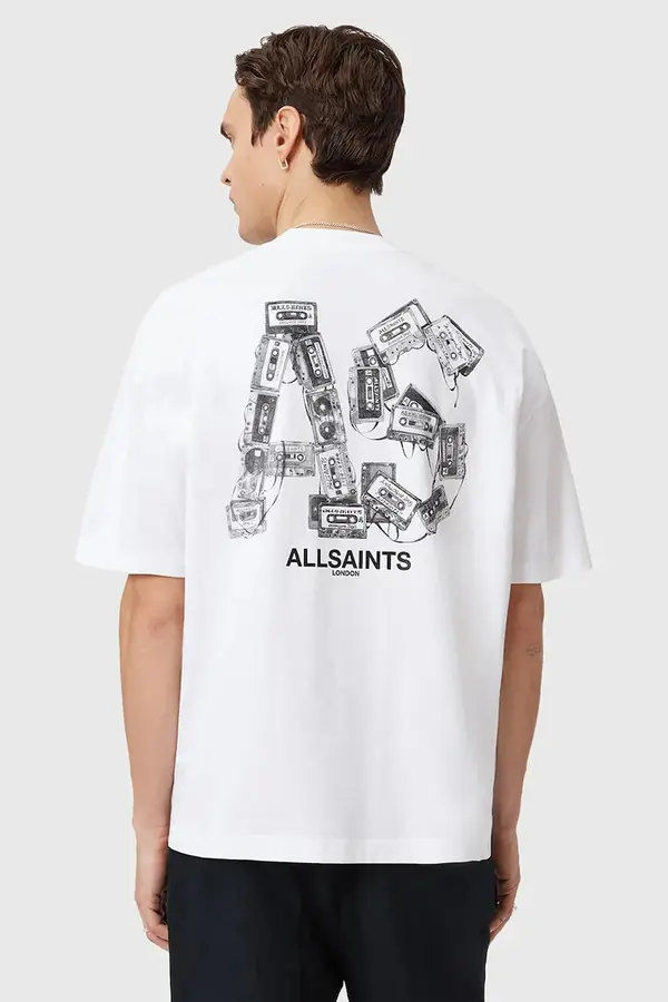 AllSaints Pamučna majica AllSaints MIXTAPE