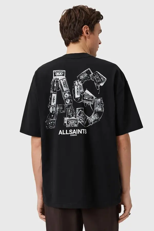 AllSaints Pamučna majica AllSaints MIXTAPE