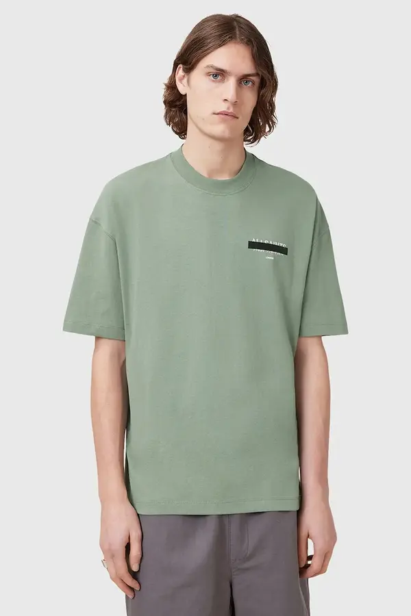 AllSaints Pamučna majica AllSaints REDACT SS CREW