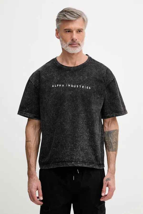 Alpha Industries Pamučna majica Alpha Industries Acid Logo