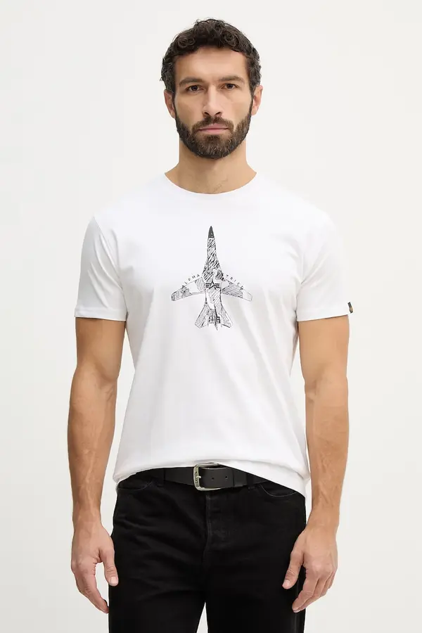 Alpha Industries Pamučna majica Alpha Industries Air Force Sketch