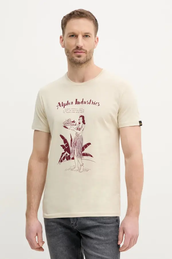 Alpha Industries Pamučna majica Alpha Industries Alpha Hawaii T