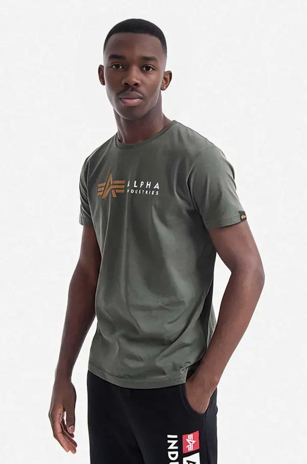 Alpha Industries Pamučna majica Alpha Industries Label
