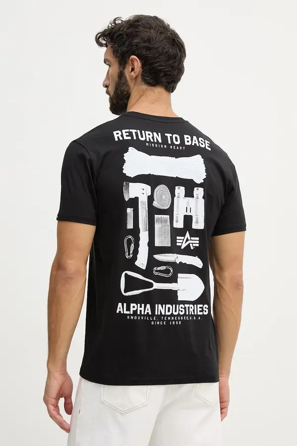 Alpha Industries Pamučna majica Alpha Industries Return To Base