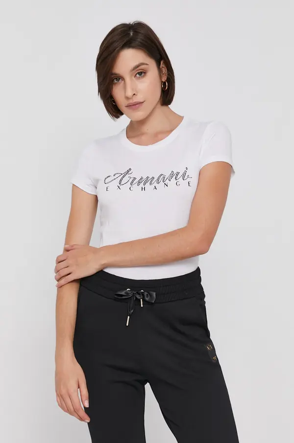 Armani Exchange Pamučna majica Armani Exchange