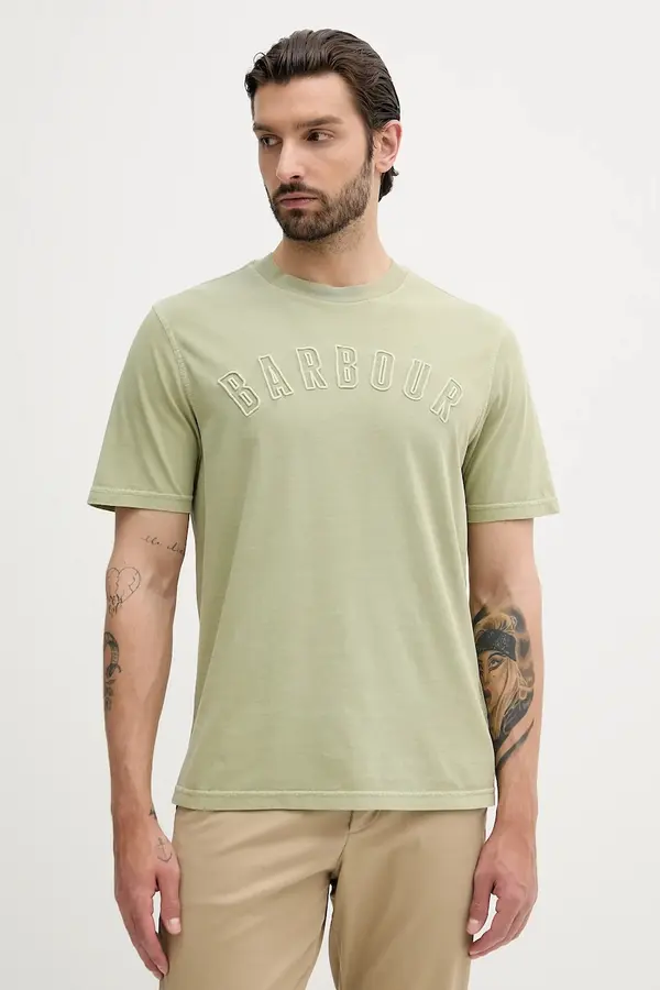 Barbour Pamučna majica Barbour BANFORD