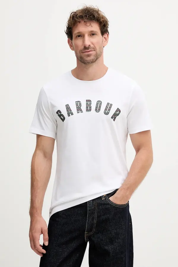 Barbour Pamučna majica Barbour BOUGHS