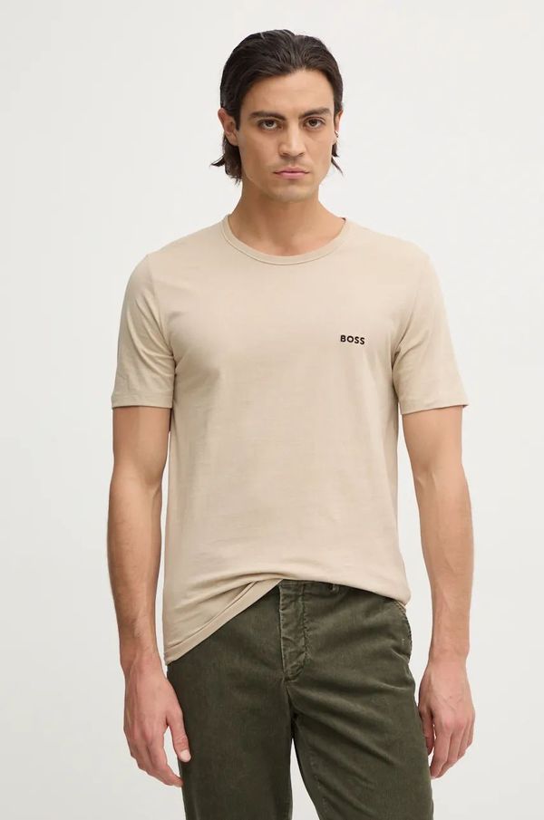 Boss Pamučna majica BOSS 3-pack za muškarce, bez uzorka, 50517858