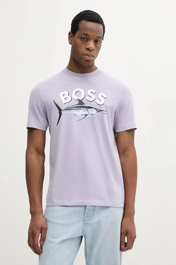 BOSS Orange Pamučna majica BOSS Orange