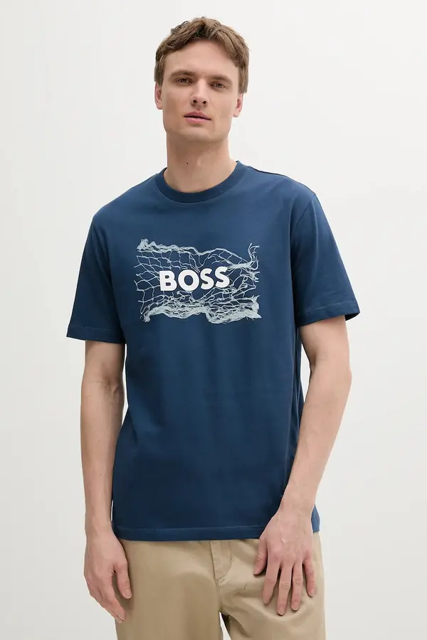 BOSS Orange Pamučna majica BOSS Orange