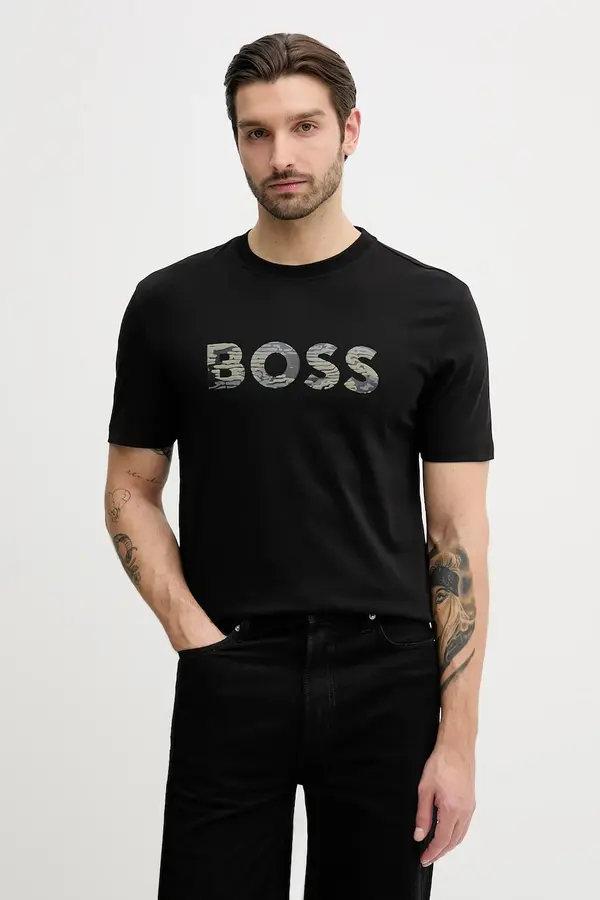 Boss Pamučna majica BOSS Orange Te_Insignia