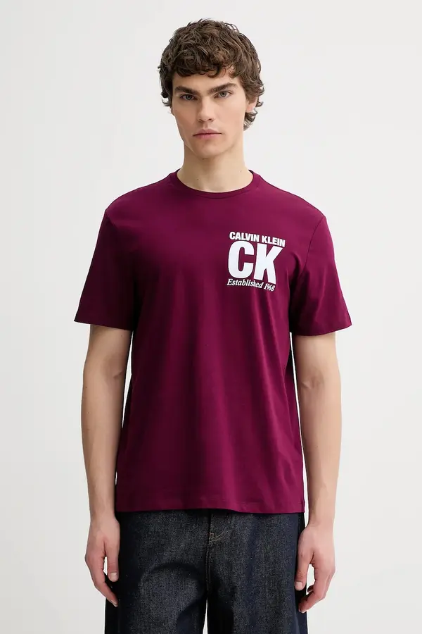 Calvin Klein Pamučna majica Calvin Klein