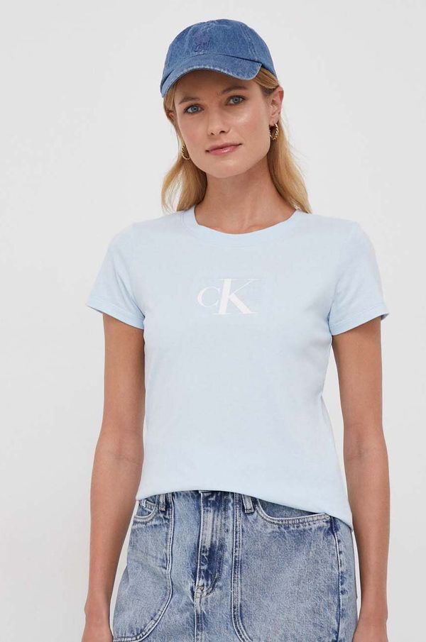 Calvin Klein Jeans Pamučna majica Calvin Klein Jeans za žene, J20J222961