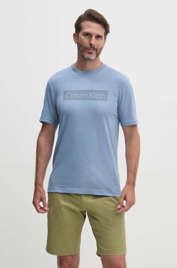 Calvin Klein Pamučna majica Calvin Klein za muškarce, s tiskom, K10K113590