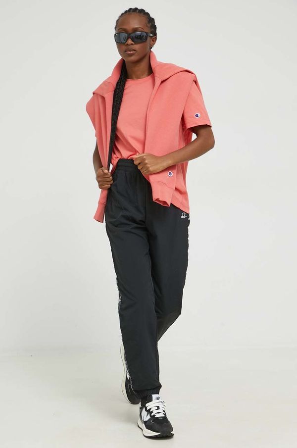 Champion Pamučna majica Champion boja: narančasta