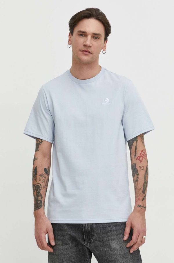 Converse Pamučna majica Converse bez uzorka