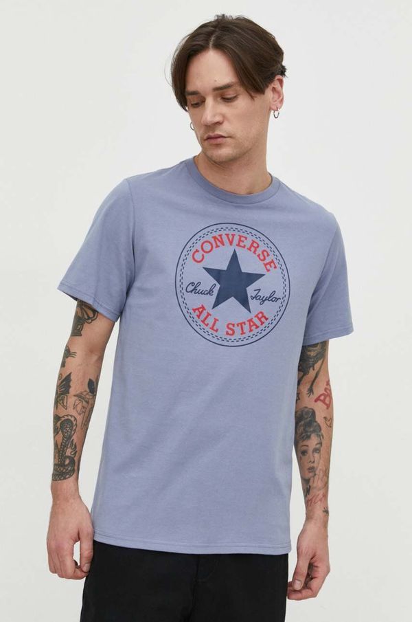 Converse Pamučna majica Converse s tiskom