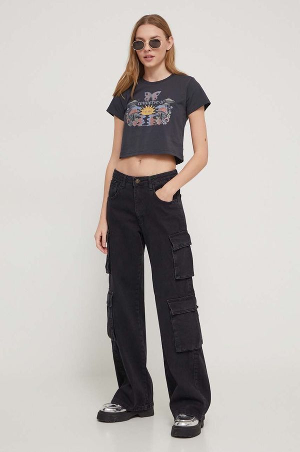 Converse Pamučna majica Converse za žene