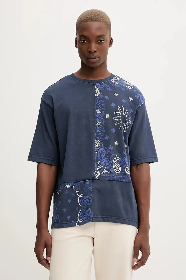 Desigual Pamučna majica Desigual BACK CUTTING PAI