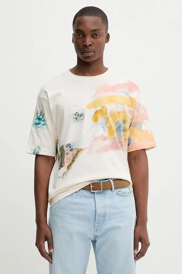Desigual Pamučna majica Desigual HELSINKI