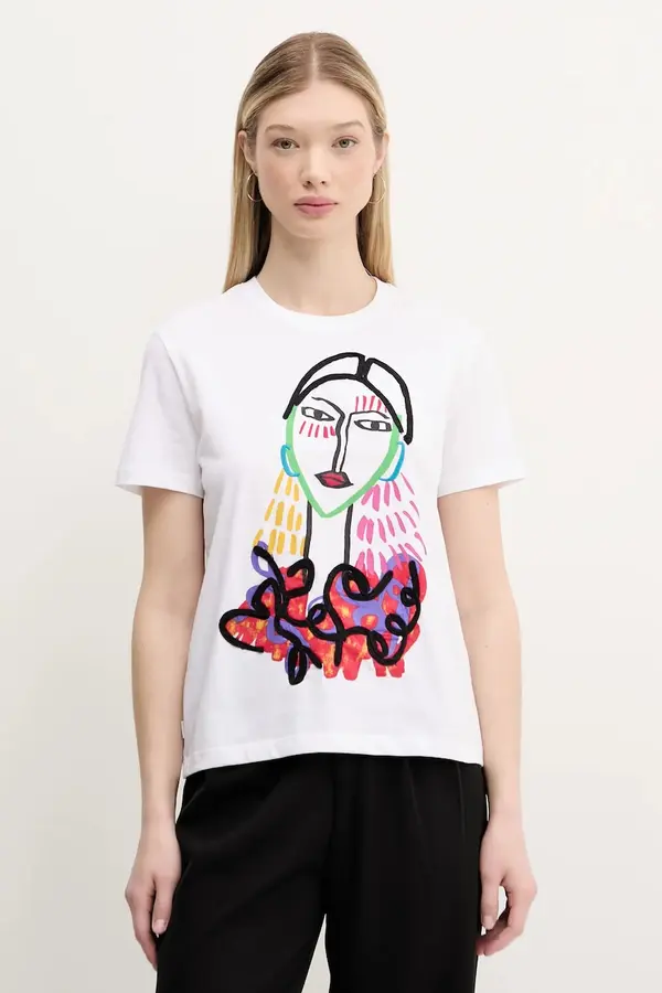 Desigual Pamučna majica Desigual MISURI