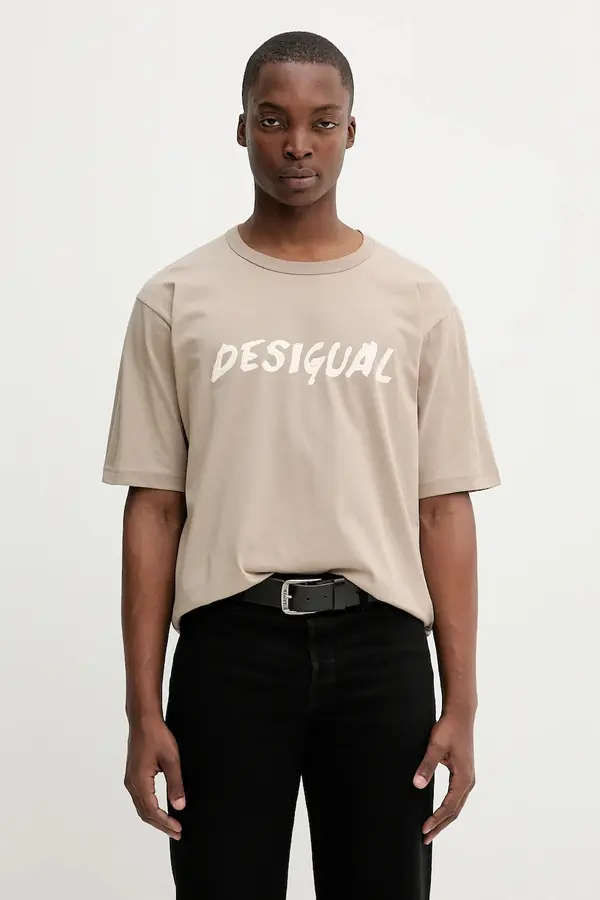 Desigual Pamučna majica Desigual VICENTE