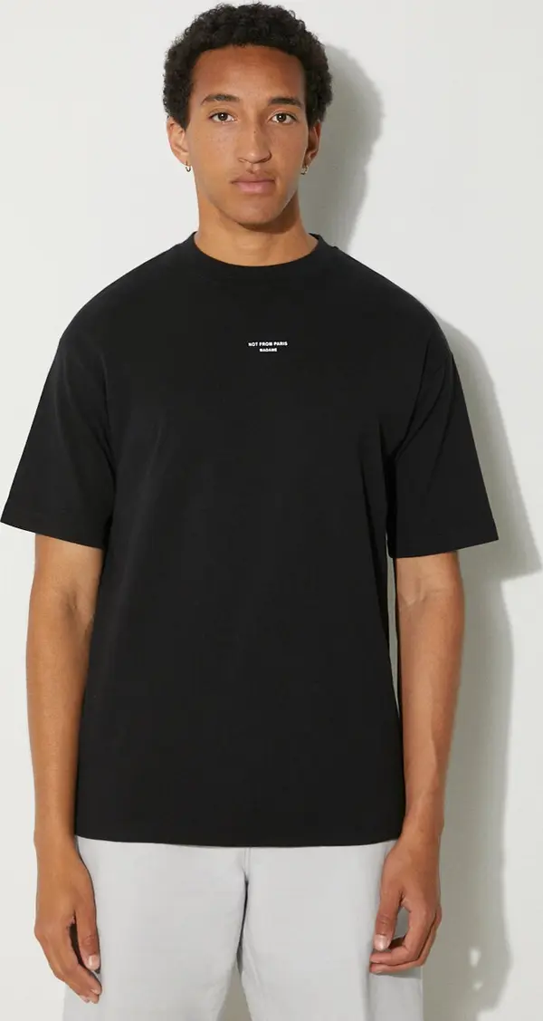 Drôle de Monsieur Pamučna majica Drôle de Monsieur Le T-Shirt Slogan Classique