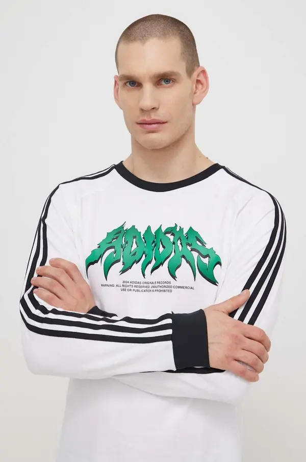 adidas Originals Pamučna majica dugih rukava adidas Originals Flames