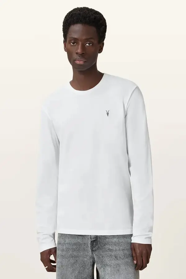 AllSaints Pamučna majica dugih rukava AllSaints BRACE