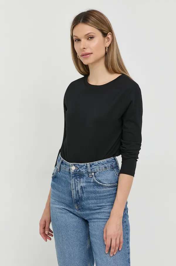 Armani Exchange Pamučna majica dugih rukava Armani Exchange