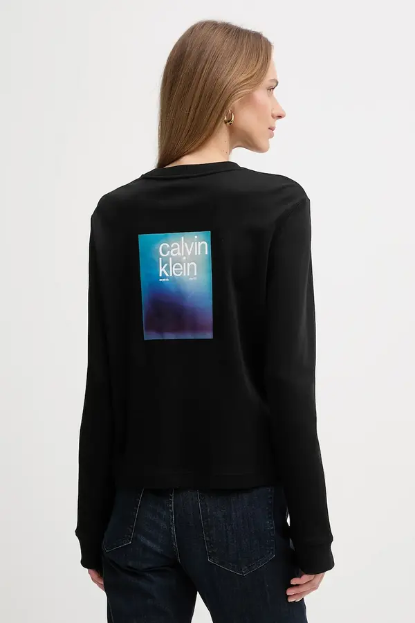 Calvin Klein Jeans Pamučna majica dugih rukava Calvin Klein Jeans