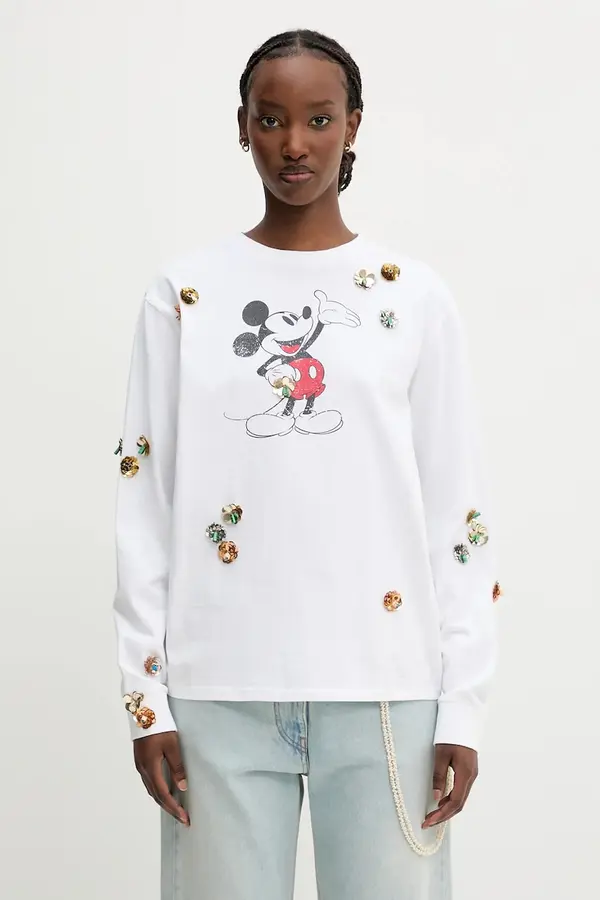 coperni Pamučna majica dugih rukava Coperni x Disney Mickey Long-Sleeved