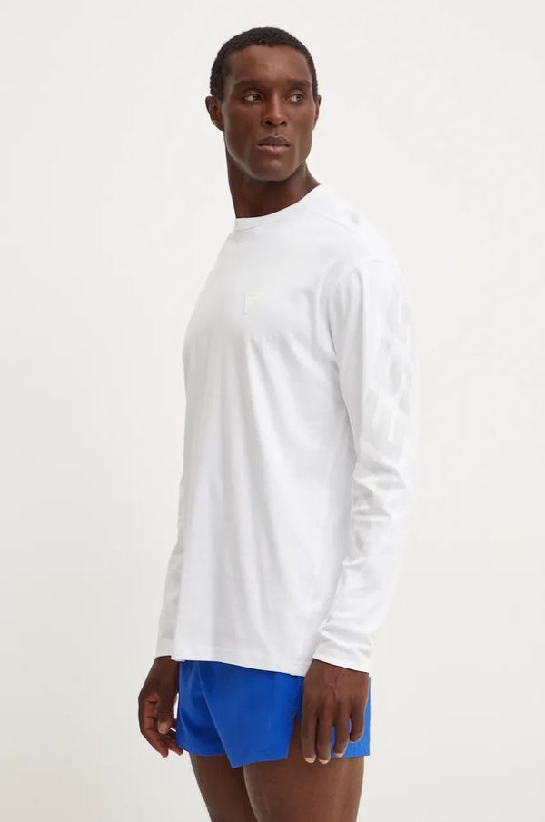 Guess Pamučna majica dugih rukava Guess ANSER boja: bijela, bez uzorka, Z4BI06 KCE60