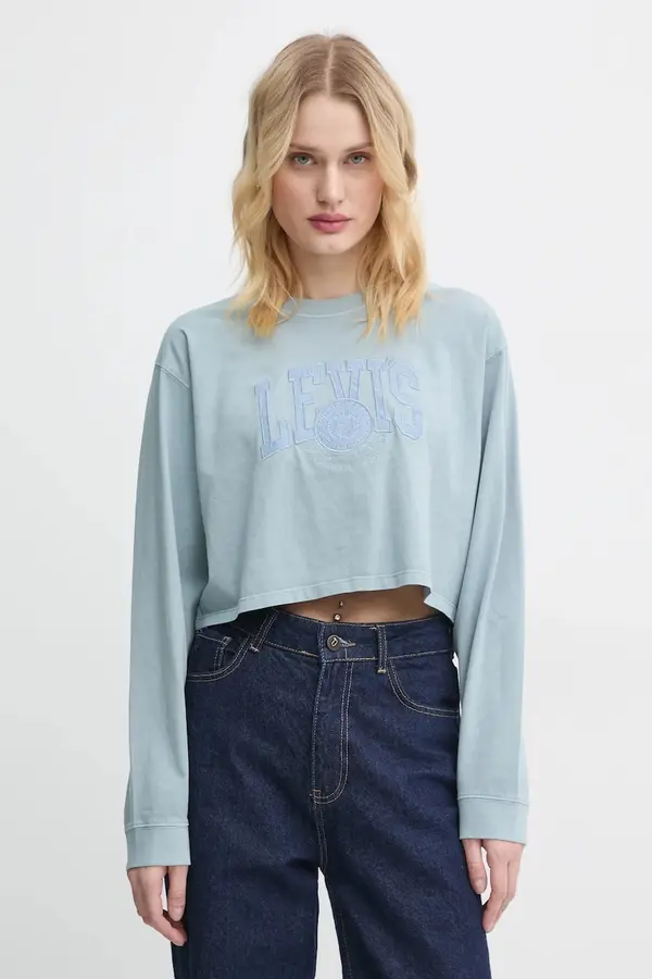 Levi's Pamučna majica dugih rukava Levi's