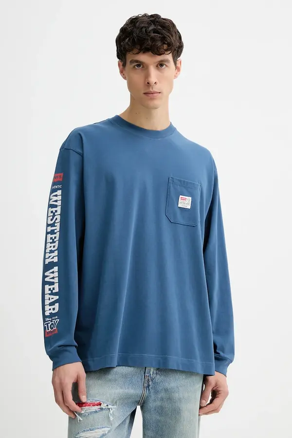 Levi's Pamučna majica dugih rukava Levi's