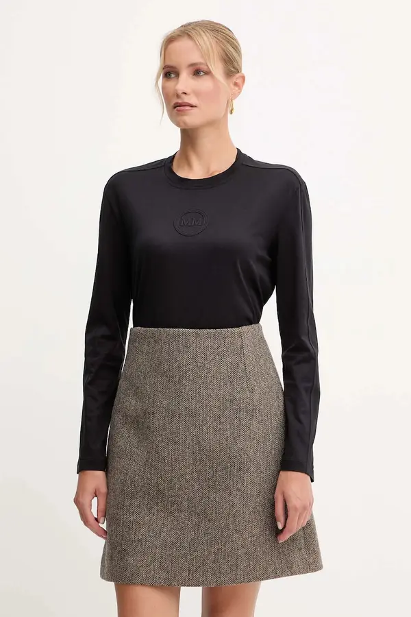 MM by Max Mara Pamučna majica dugih rukava MM by Max Mara SORRISO