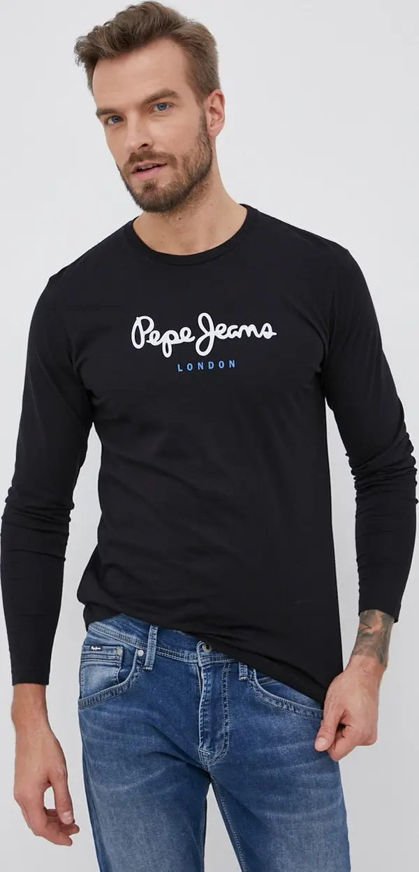 Pepe Jeans Pamučna majica dugih rukava Pepe Jeans Eggo Long N