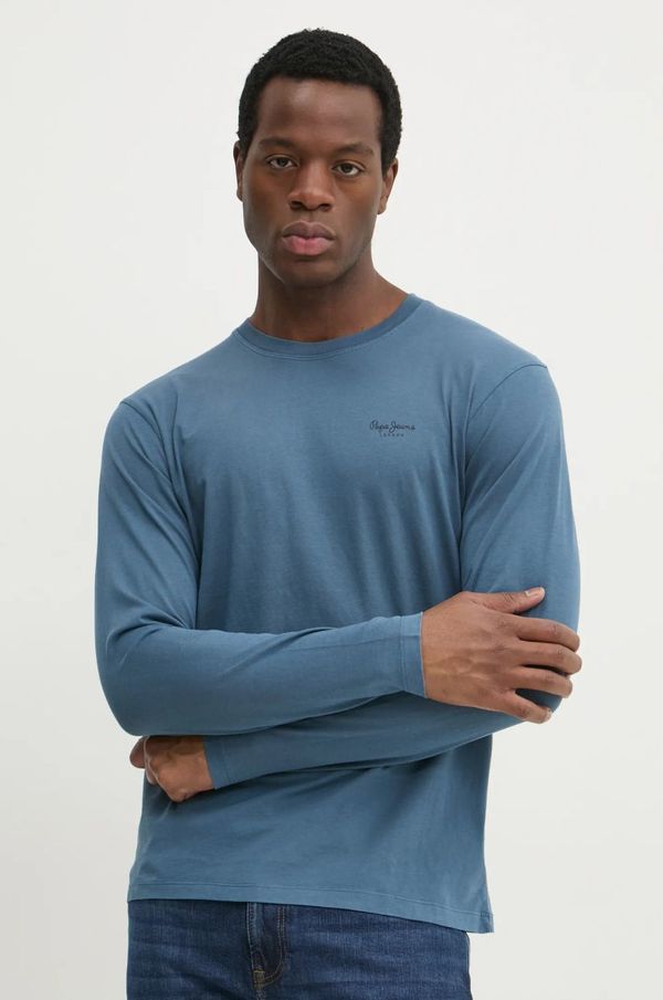 Pepe Jeans Pamučna majica dugih rukava Pepe Jeans JACKO LONG s tiskom, PM509752