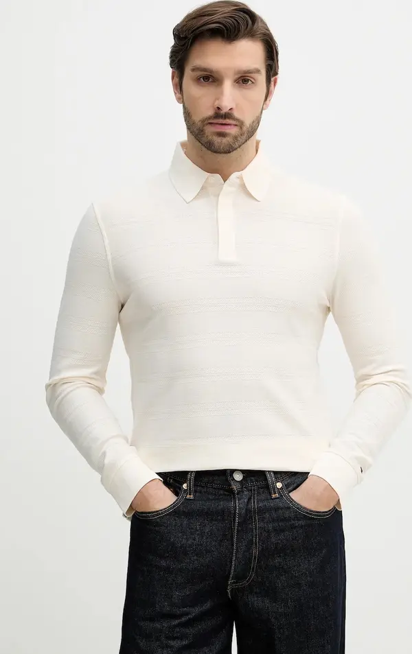 Tommy Hilfiger Pamučna majica dugih rukava Tommy Hilfiger