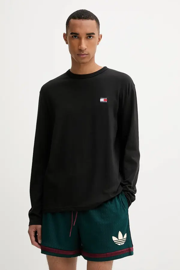 Tommy Jeans Pamučna majica dugih rukava Tommy Jeans