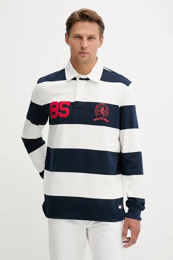 Tommy Jeans Pamučna majica dugih rukava Tommy Jeans