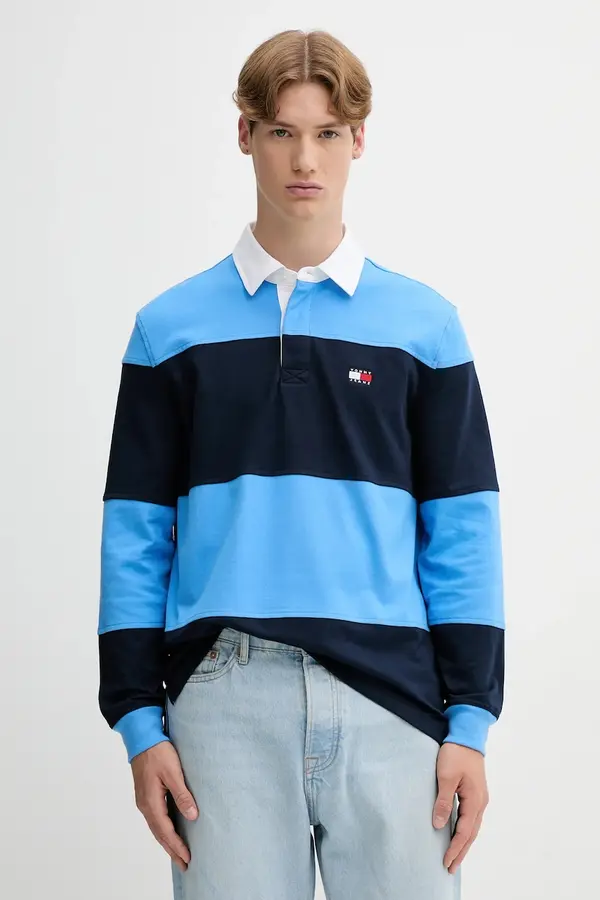 Tommy Jeans Pamučna majica dugih rukava Tommy Jeans