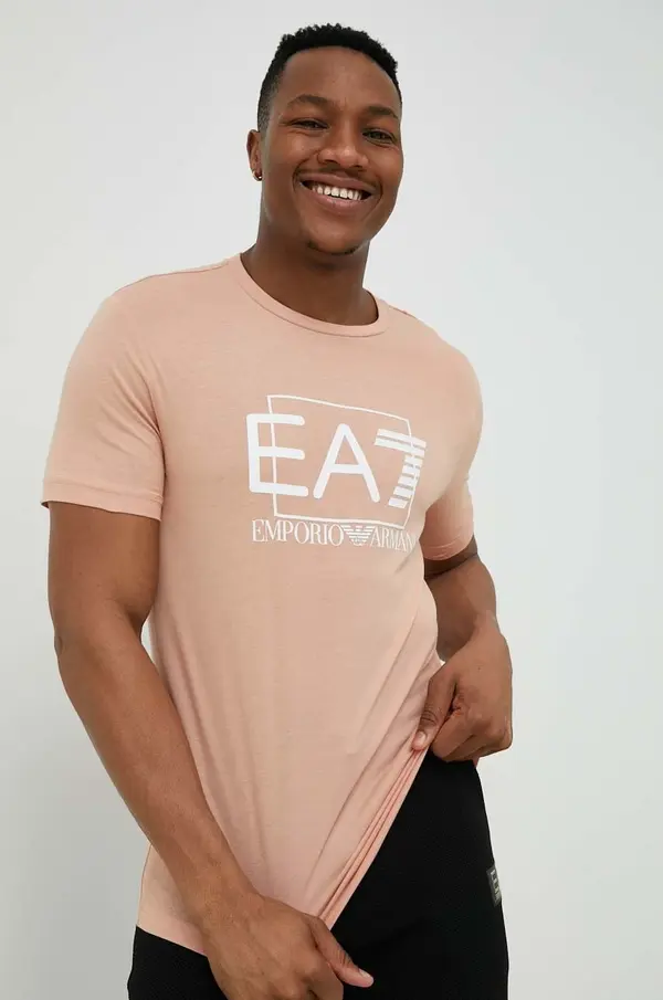 EA7 Emporio Armani Pamučna majica EA7 Emporio Armani