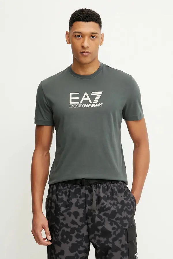 EA7 Emporio Armani Pamučna majica EA7 Emporio Armani
